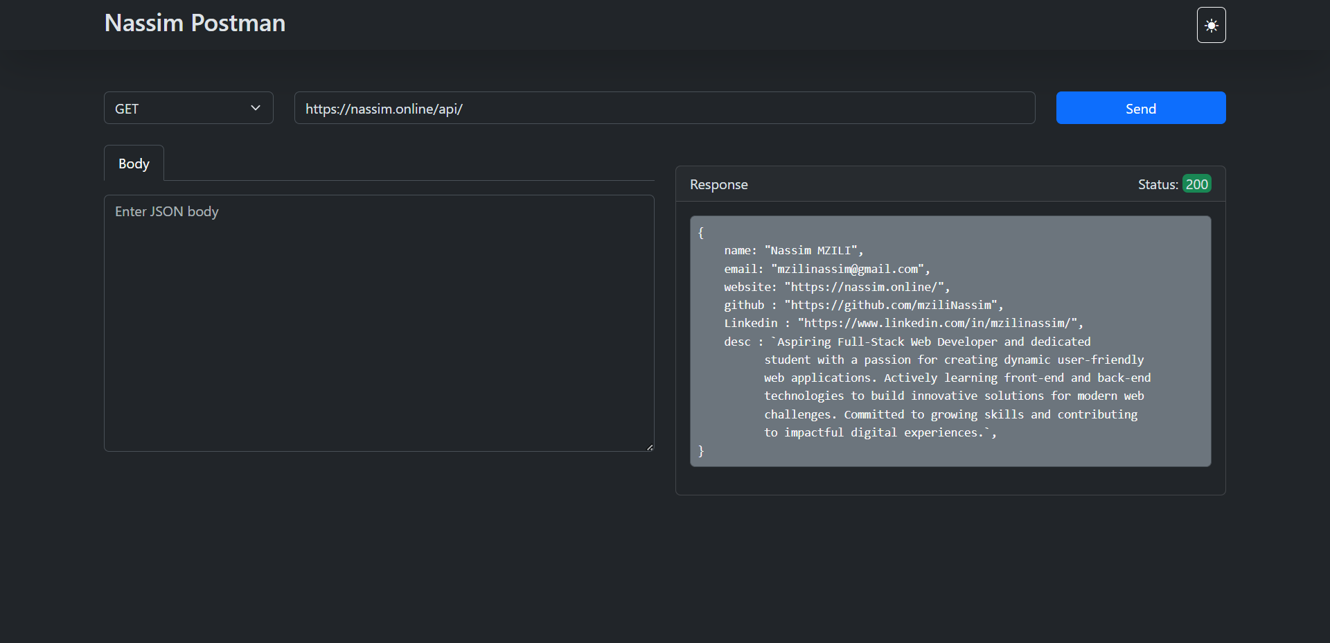 Postman Clone